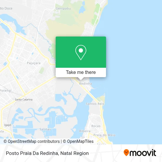 Posto Praia Da Redinha map