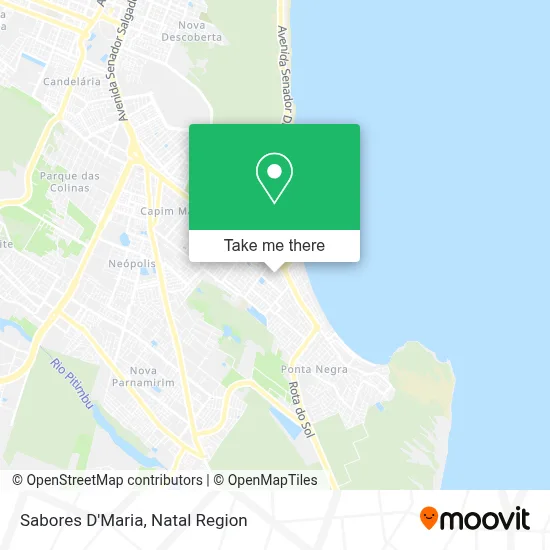 Sabores D'Maria map