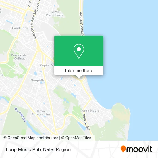 Loop Music Pub map
