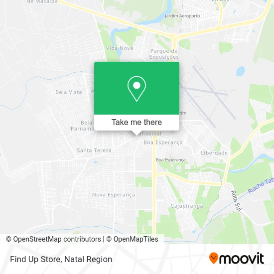 Find Up Store map
