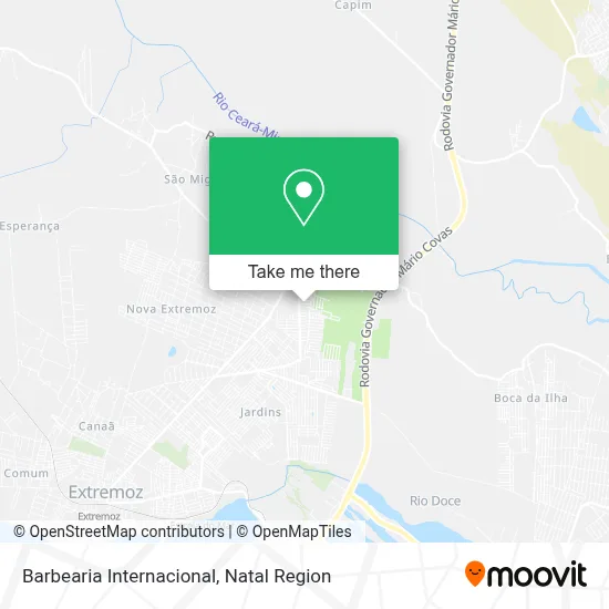 Barbearia Internacional map