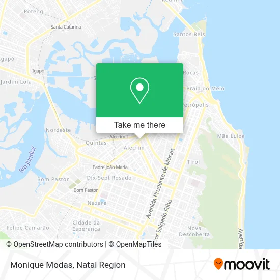 Monique Modas map