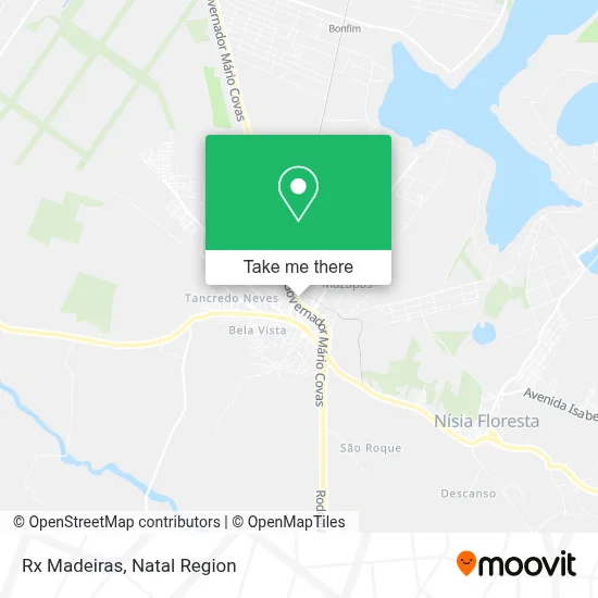 Rx Madeiras map