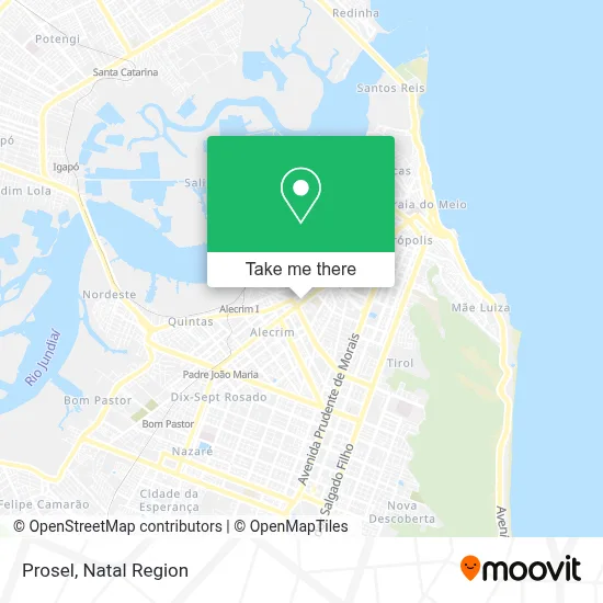 Prosel map