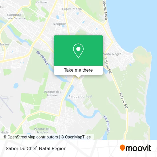 Sabor Du Chef map