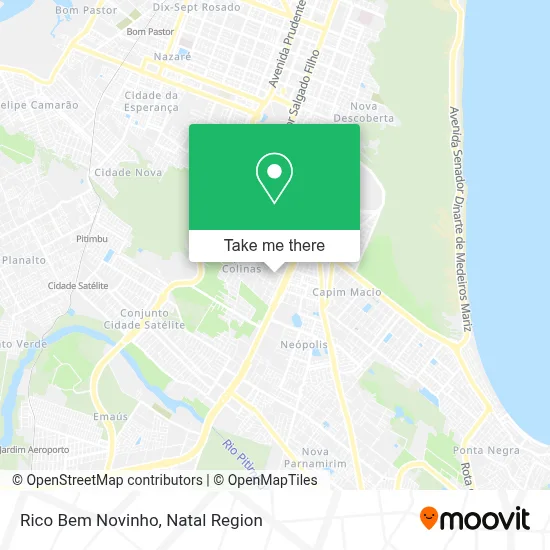 Rico Bem Novinho map