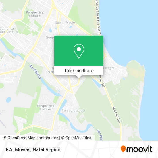 F.A. Moveis map