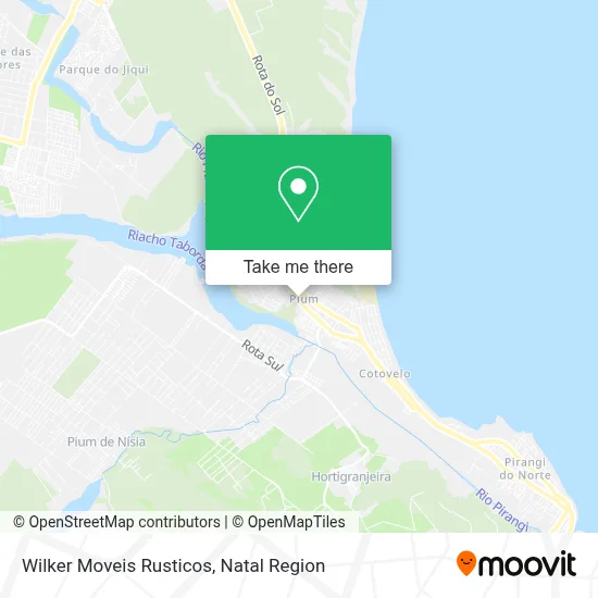 Wilker Moveis Rusticos map