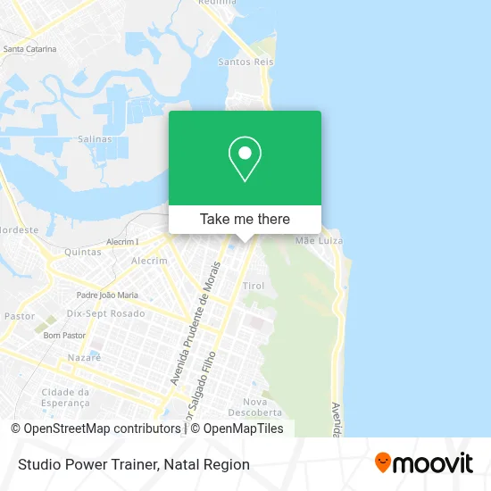 Studio Power Trainer map