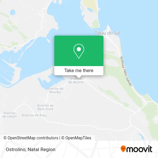 Ostrolino map
