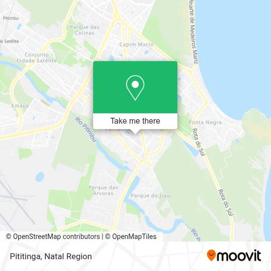 Pititinga map