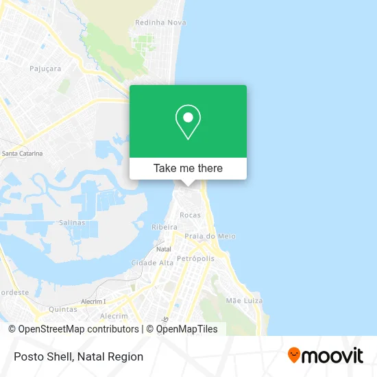 Posto Shell map