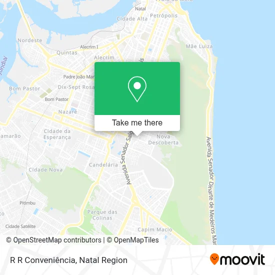 R R Conveniência map