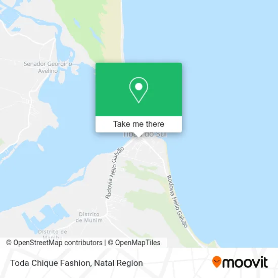 Toda Chique Fashion map