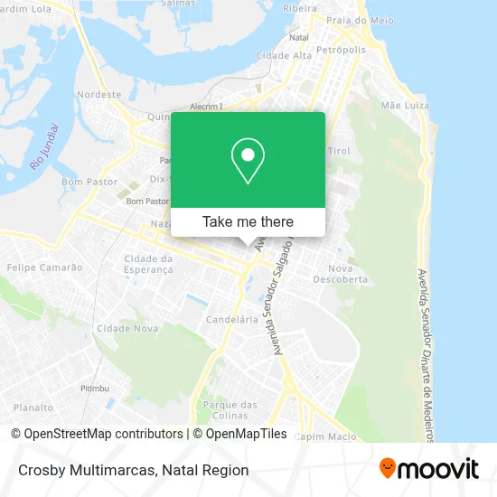 Crosby Multimarcas map