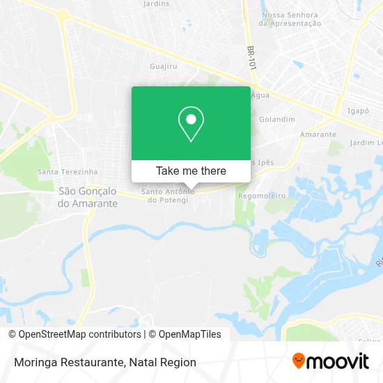 Moringa Restaurante map