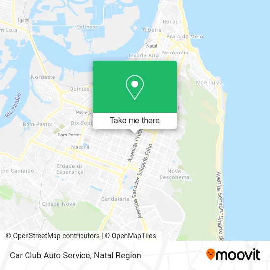 Car Club Auto Service map