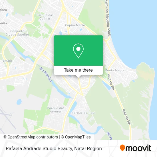 Rafaela Andrade Studio Beauty map
