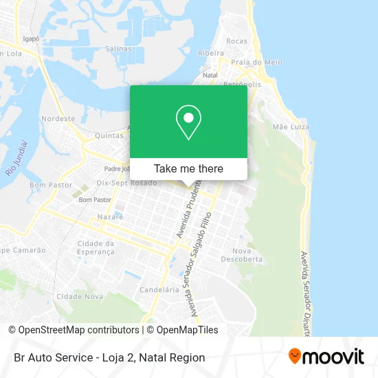 Br Auto Service - Loja 2 map