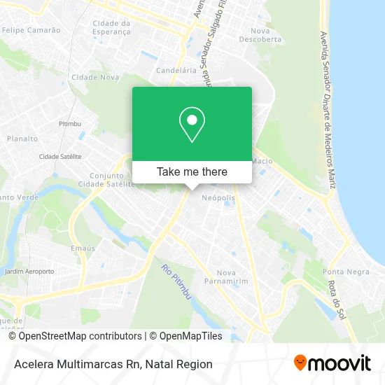 Acelera Multimarcas Rn map