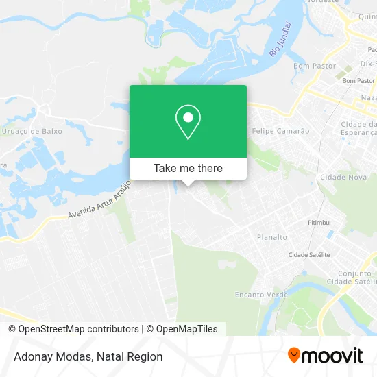 Adonay Modas map