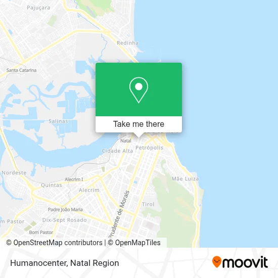 Humanocenter map