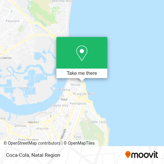 Coca-Cola map