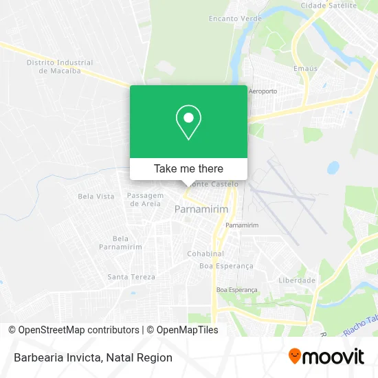 Barbearia Invicta map