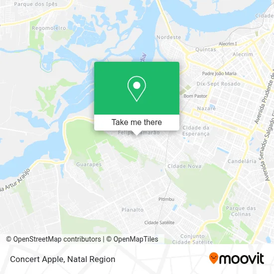 Concert Apple map
