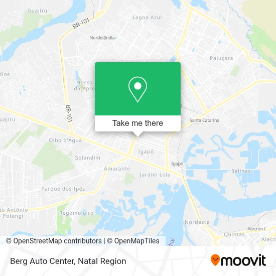 Berg Auto Center map