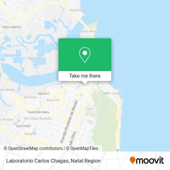 Laboratorio Carlos Chagas map