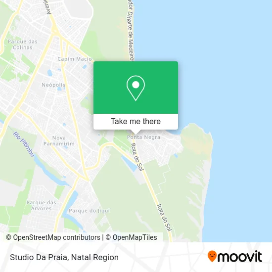 Studio Da Praia map
