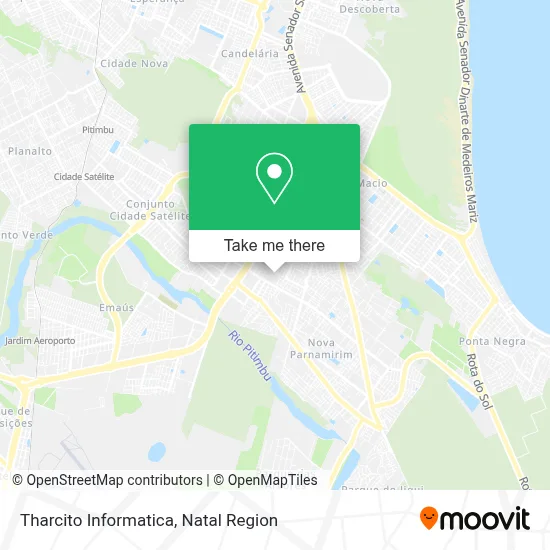 Tharcito Informatica map