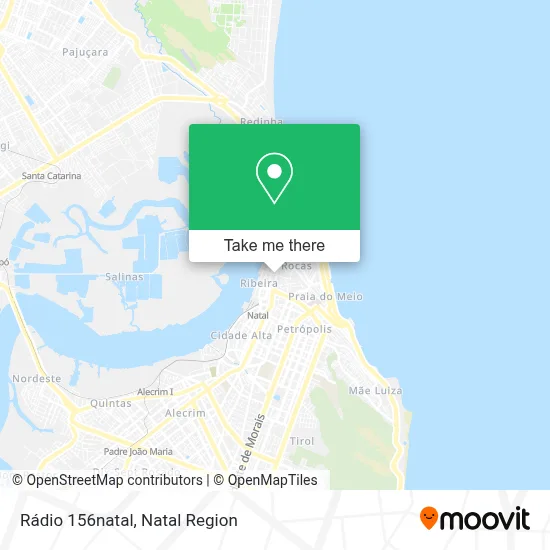 Rádio 156natal map