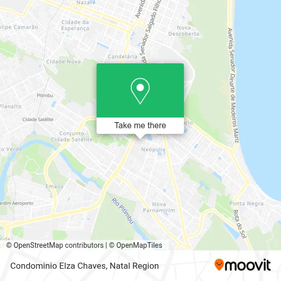 Condominio Elza Chaves map