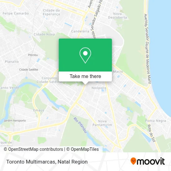 Toronto Multimarcas map