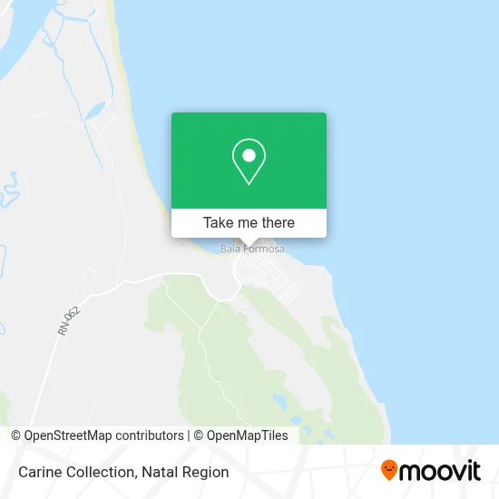 Carine Collection map