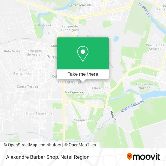 Alexandre Barber Shop map