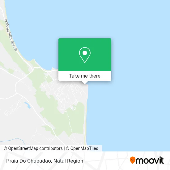 Praia Do Chapadão map