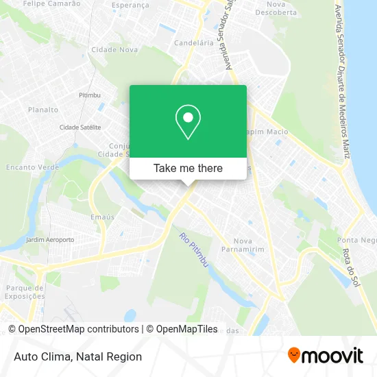 Auto Clima map