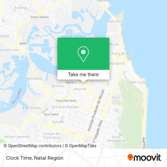 Clock Time map