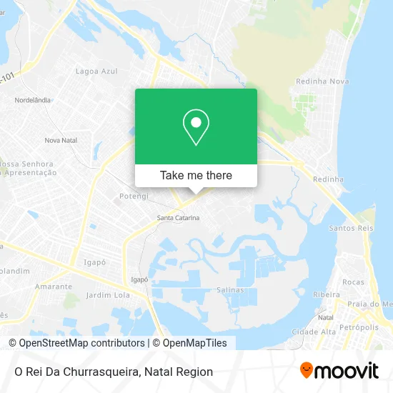 O Rei Da Churrasqueira map