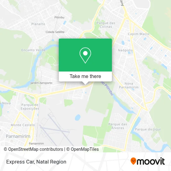 Express Car map