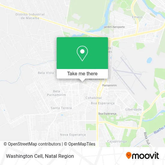 Washington Cell map