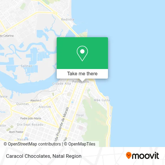 Caracol Chocolates map