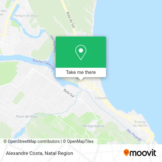 Alexandre Costa map