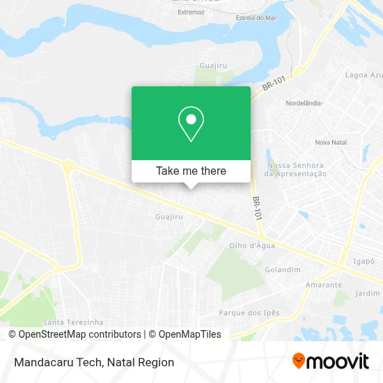 Mandacaru Tech map