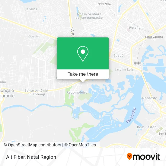 Alt Fiber map