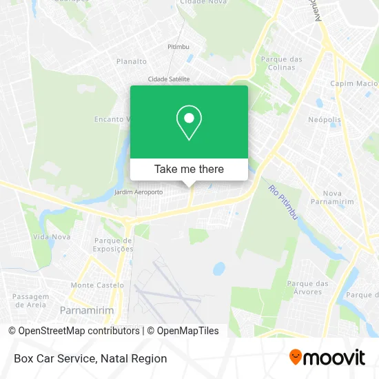 Box Car Service map