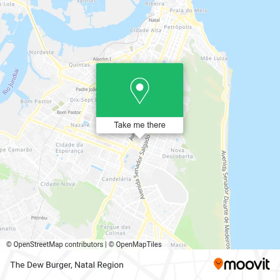 The Dew Burger map